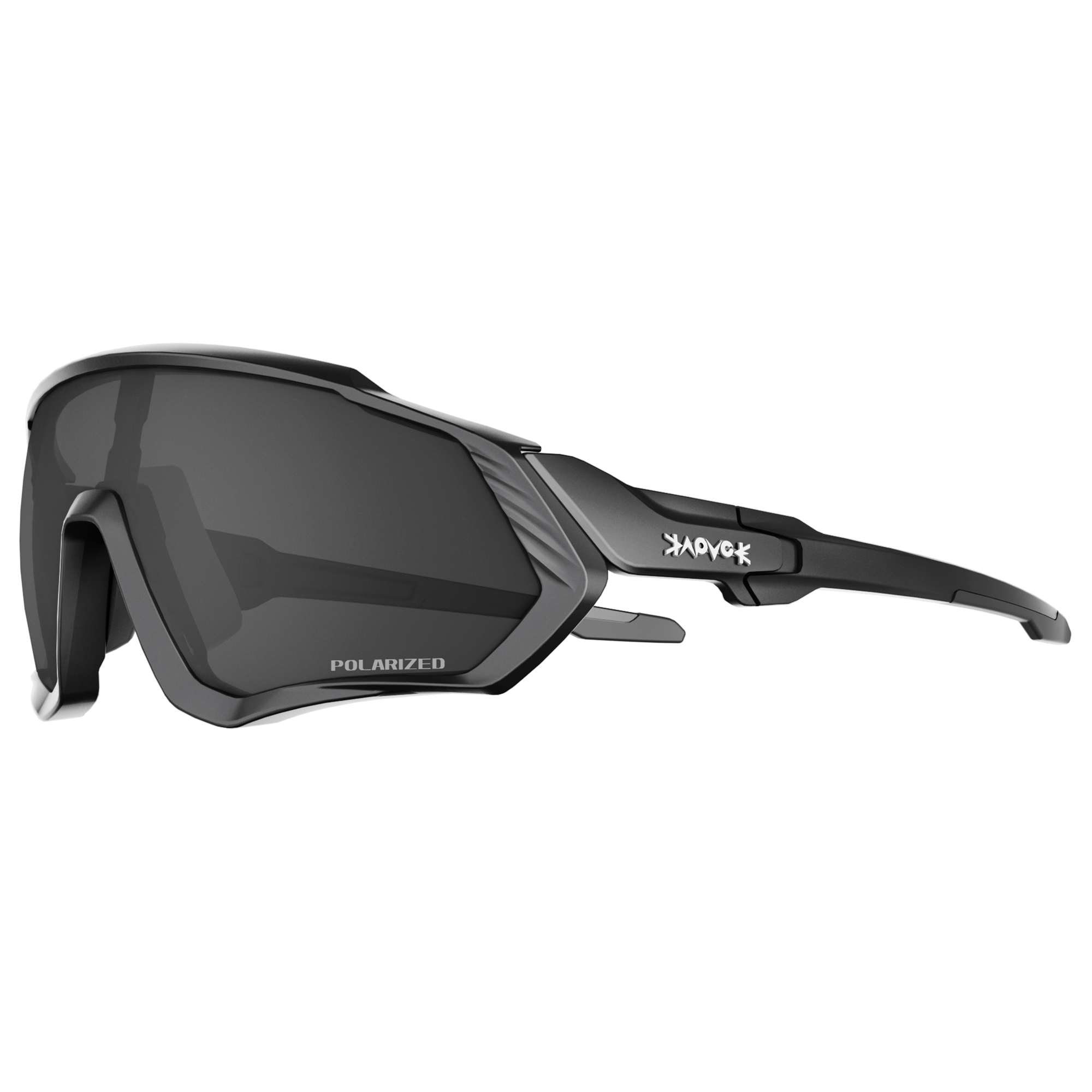 Mountain Biking Sunglasses - Kapvoe Heren Gepolariseerde Zonnebril Fietsbril Bike