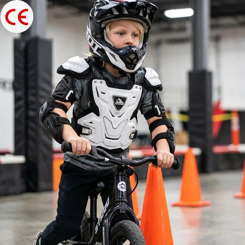 Mountain Biking Jacket - Kinderen JXT Wolf AR08 Motorvest ATV