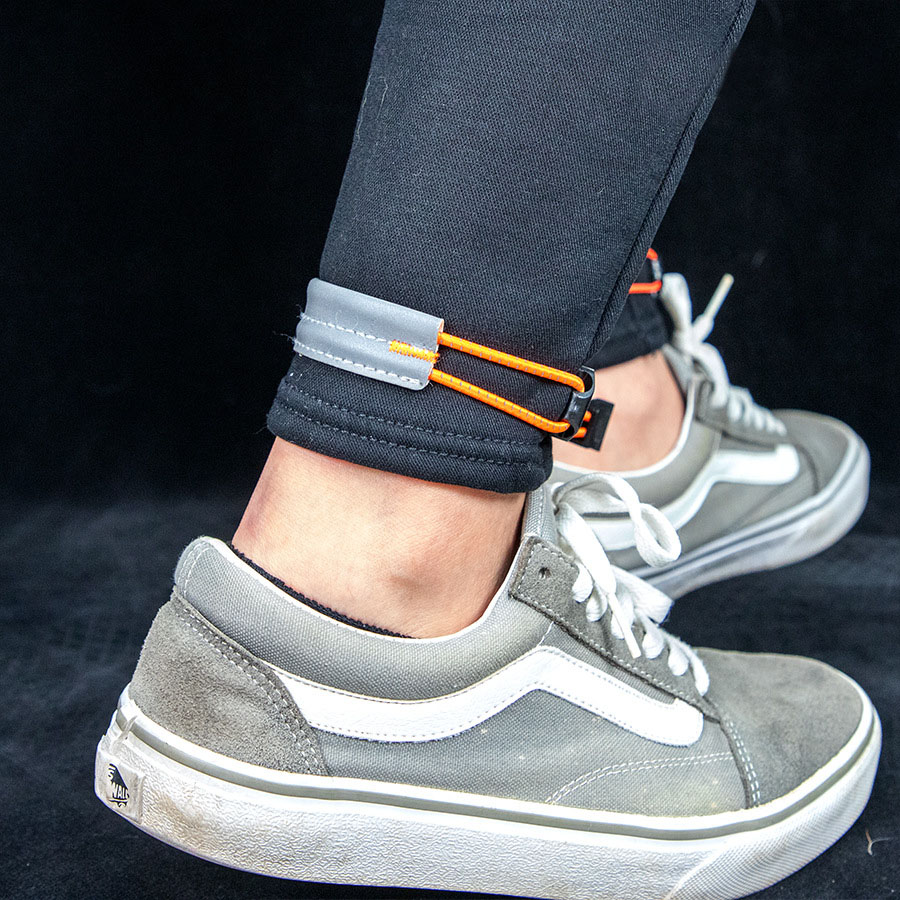 Mountain Biking Pants - Elastische reflecterende fietsbeenband, verstelbare fietsbroekband voor