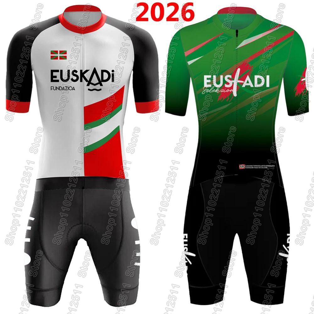 Mountain Biking Pants - Euskadi Team Wielertrui 2026 Set Zomer
