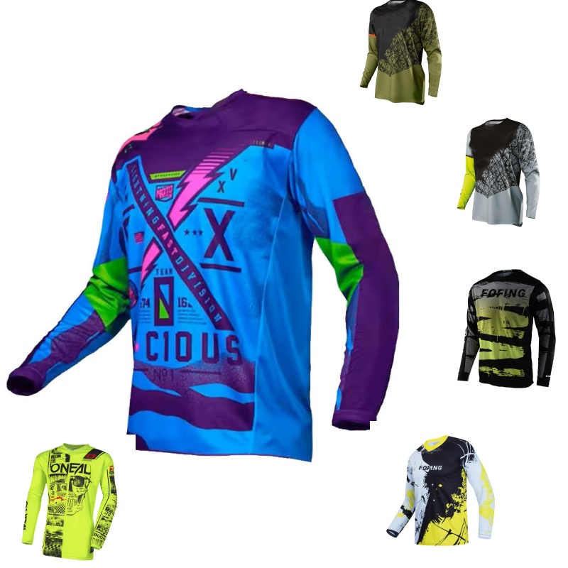 Mountain Biking Videos - Outdoor Offroad Dirtbike Race Jersey Heren