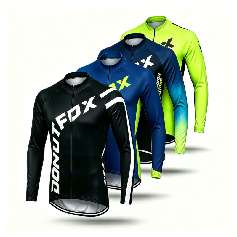 Mountain Biking Pants - MTB-shirt met lange mouwen en fietsbroek