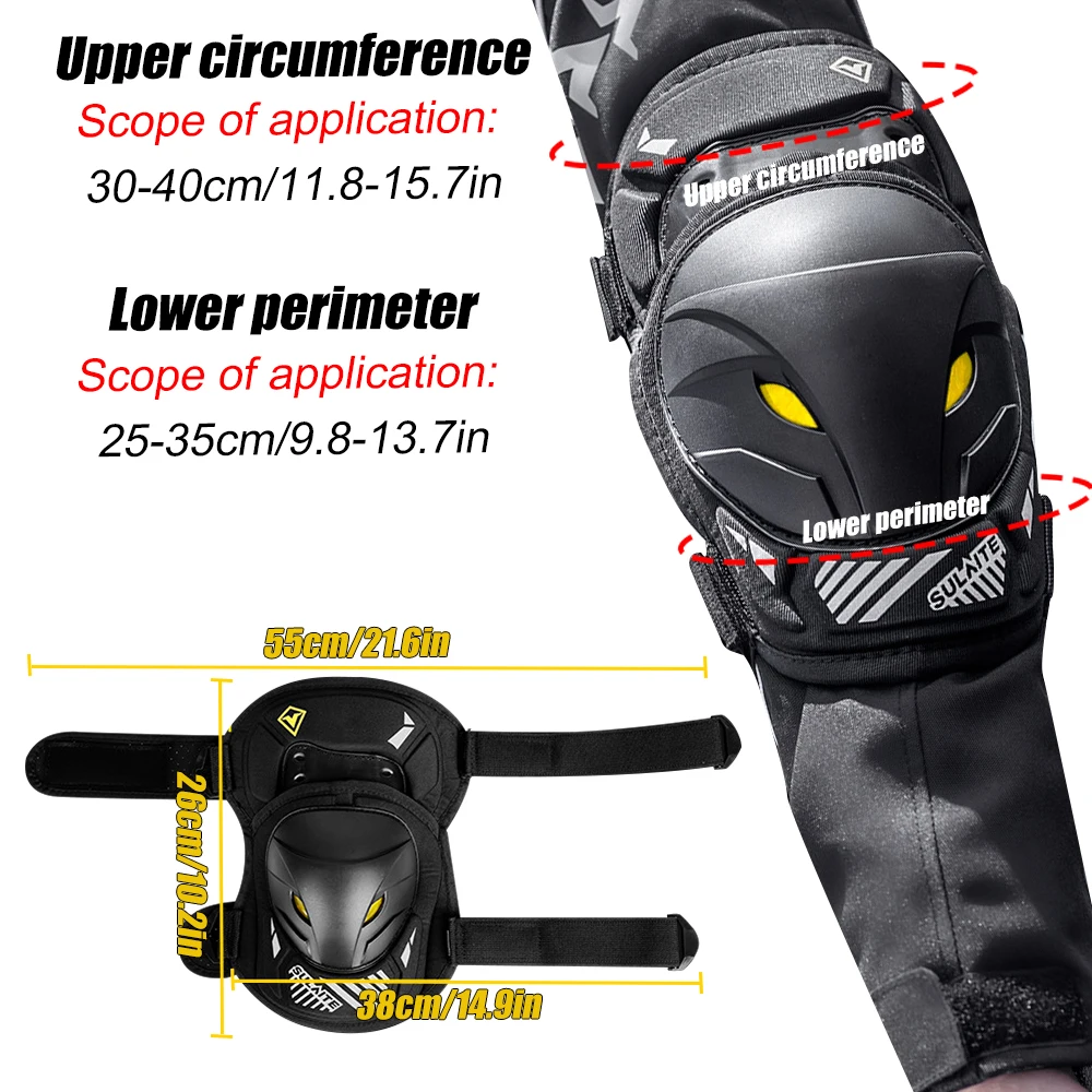 GOMOREON 1 Paar Motorfiets Ele - Mountain Biking Knee And Elbow Pads recensie en prijs