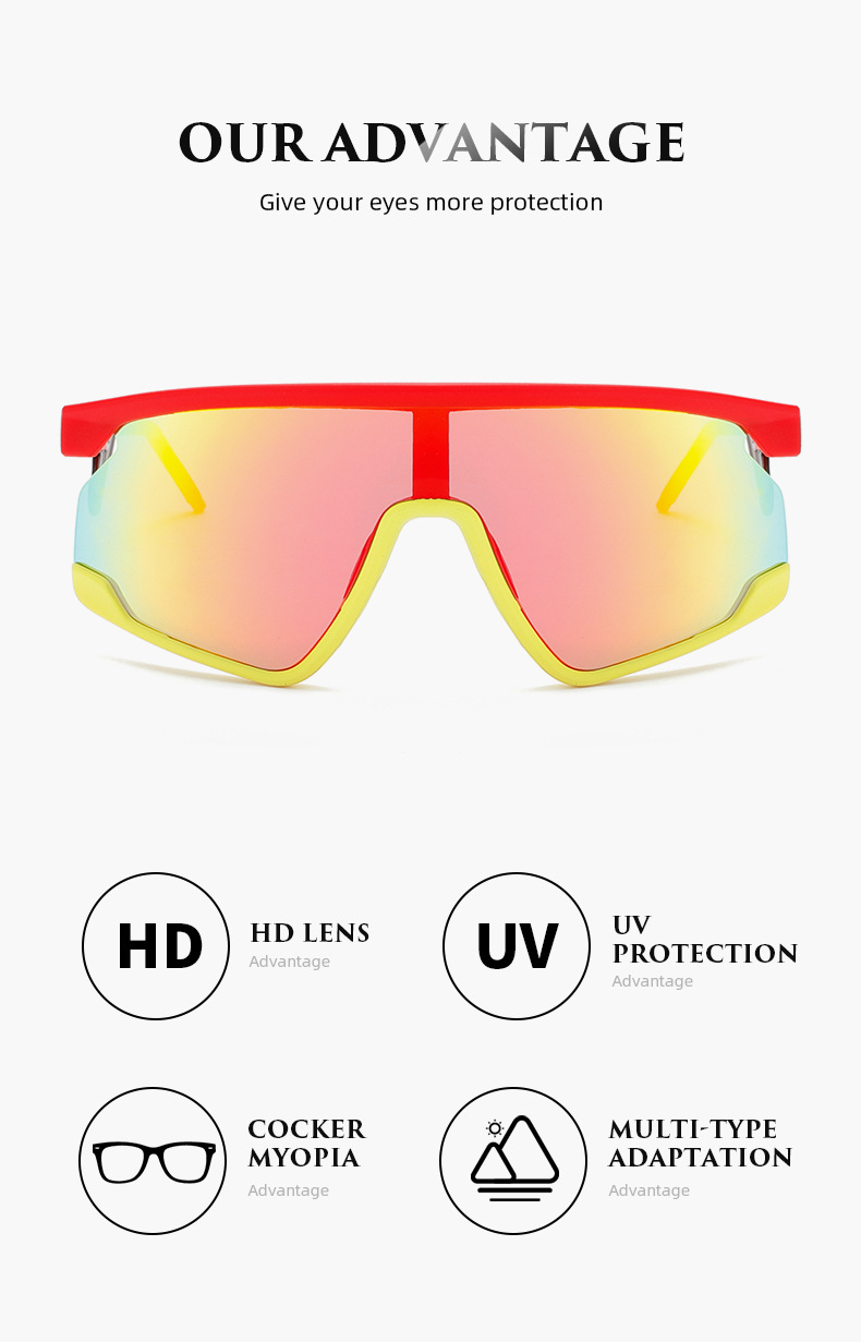 Nieuwe fietszonnebril Unisex b - Mountain Biking Sunglasses recensie en prijs