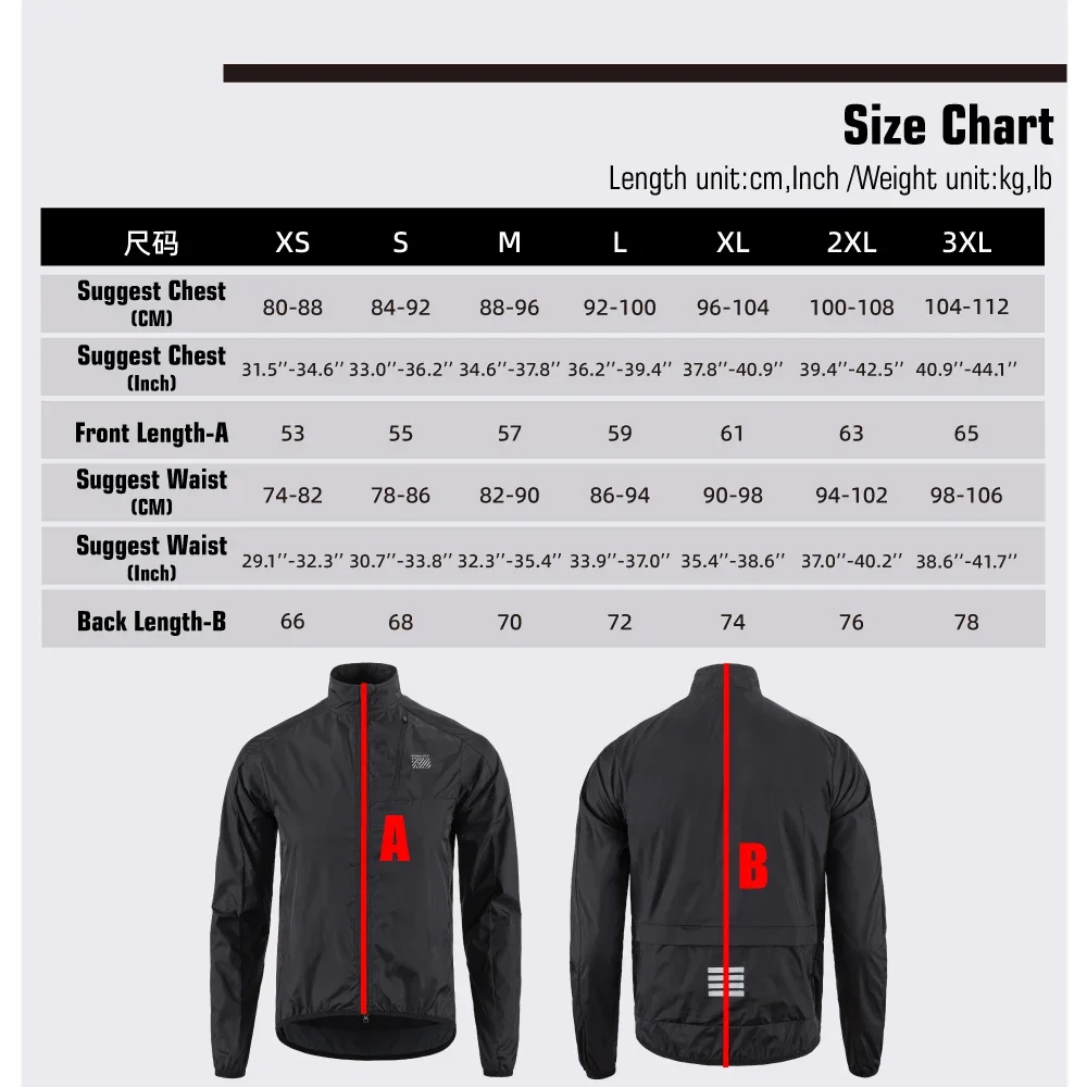 KEMALOCE Fietsjack Winddicht H - Mountain Biking Jacket recensie en prijs