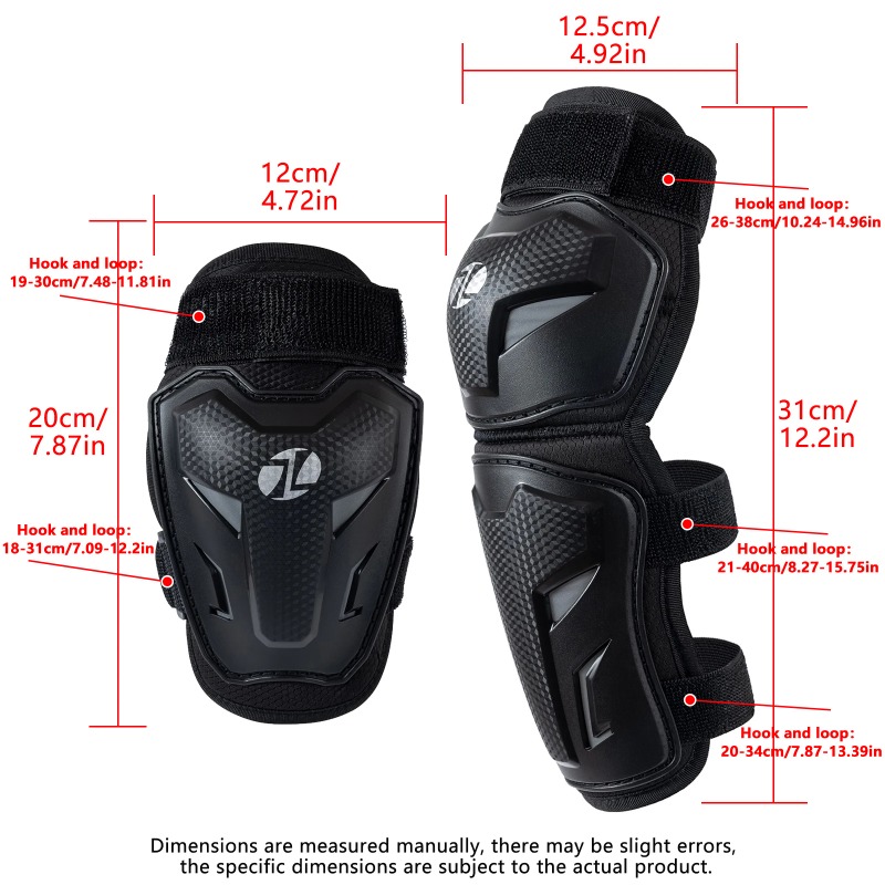 Anti-val knie- en elleboogbesc - Mountain Biking Knee And Elbow Pads recensie en prijs