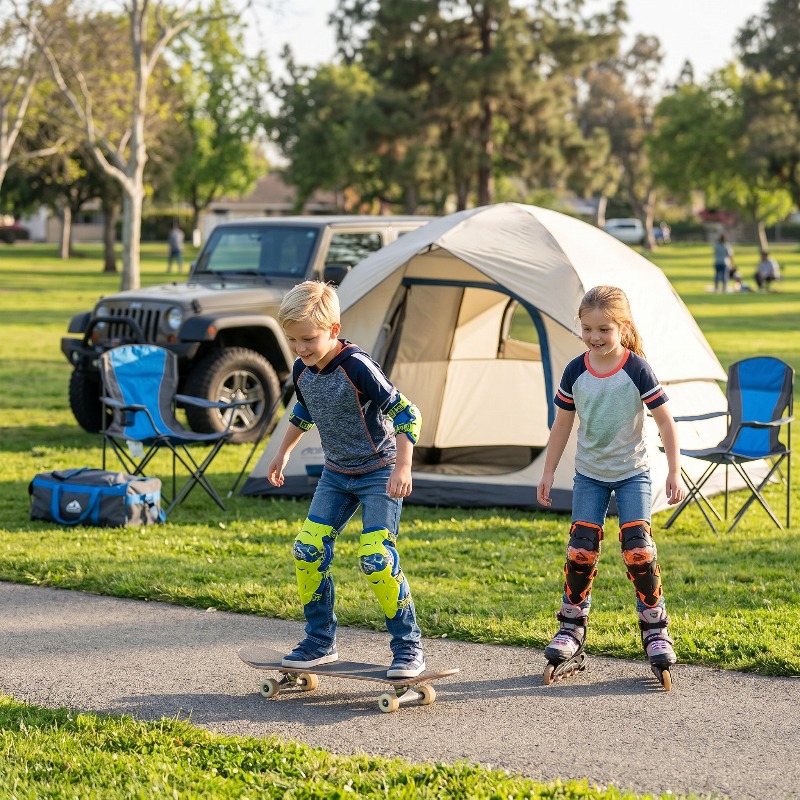 KN01H Kinderen Jeugd Motorfiet - Mountain Biking Knee And Elbow Pads recensie en prijs