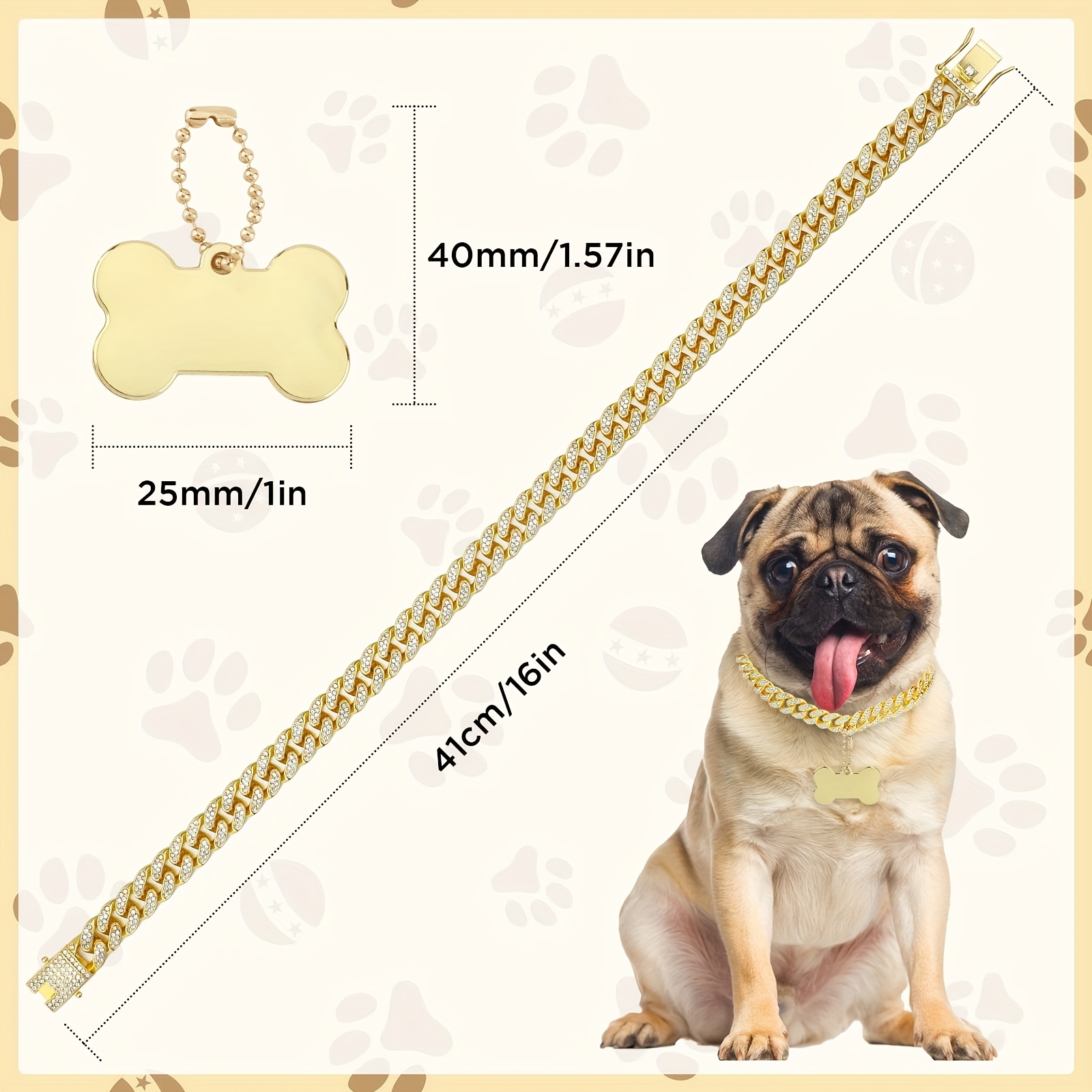 16-inch op maat gemaakte honde - Chain Quick Link recensie en prijs