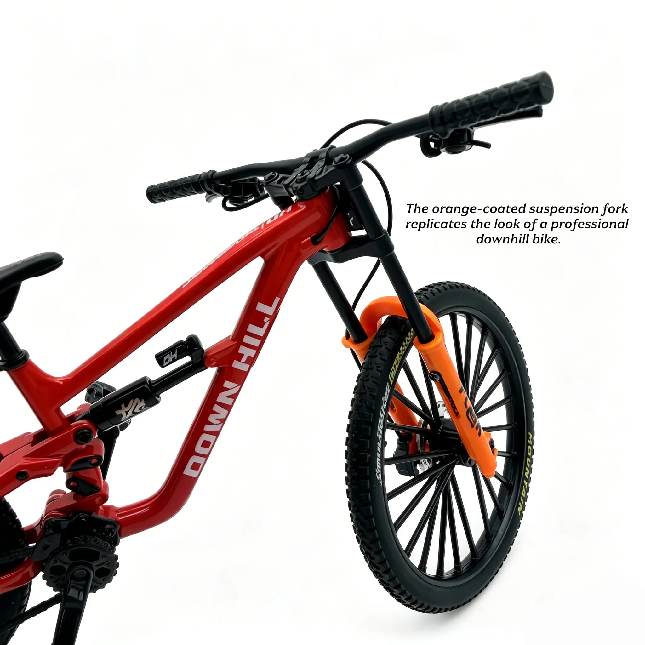 1:8 schaalmodel van een downhi - Mountain Biking Videos recensie en prijs