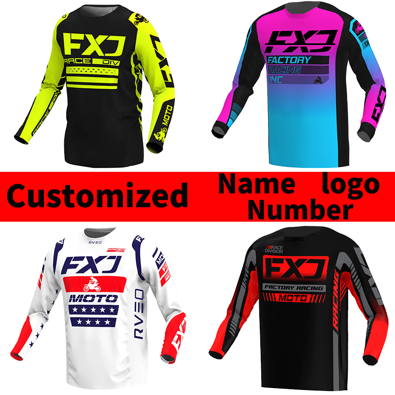 FXJ Motocross jersey Off road  - Mountain Biking Videos recensie en prijs