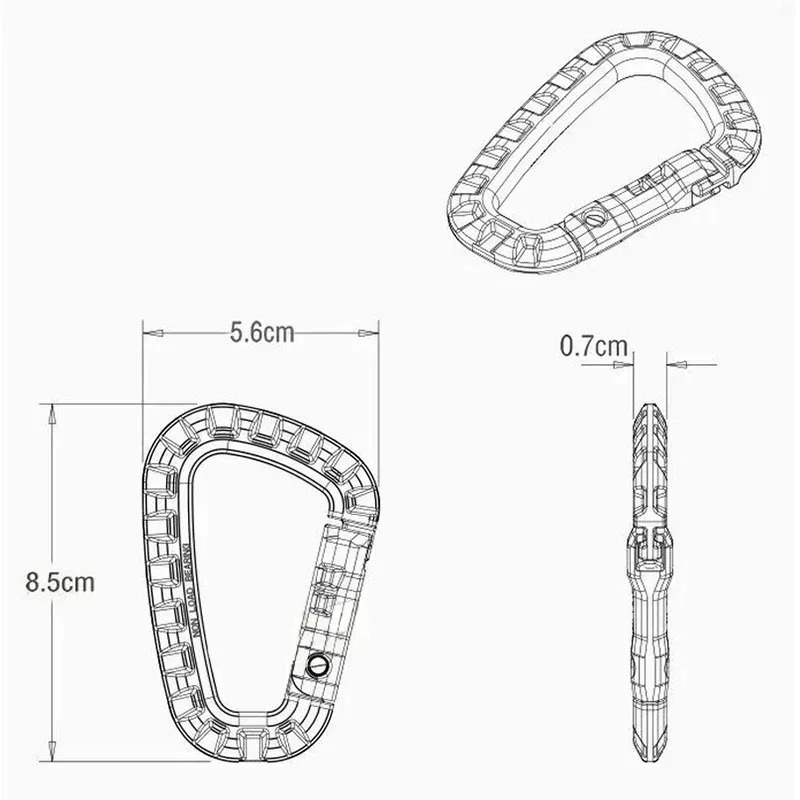 2/5/16 Stuks Tactische Karabij - Chain Quick Link recensie en prijs