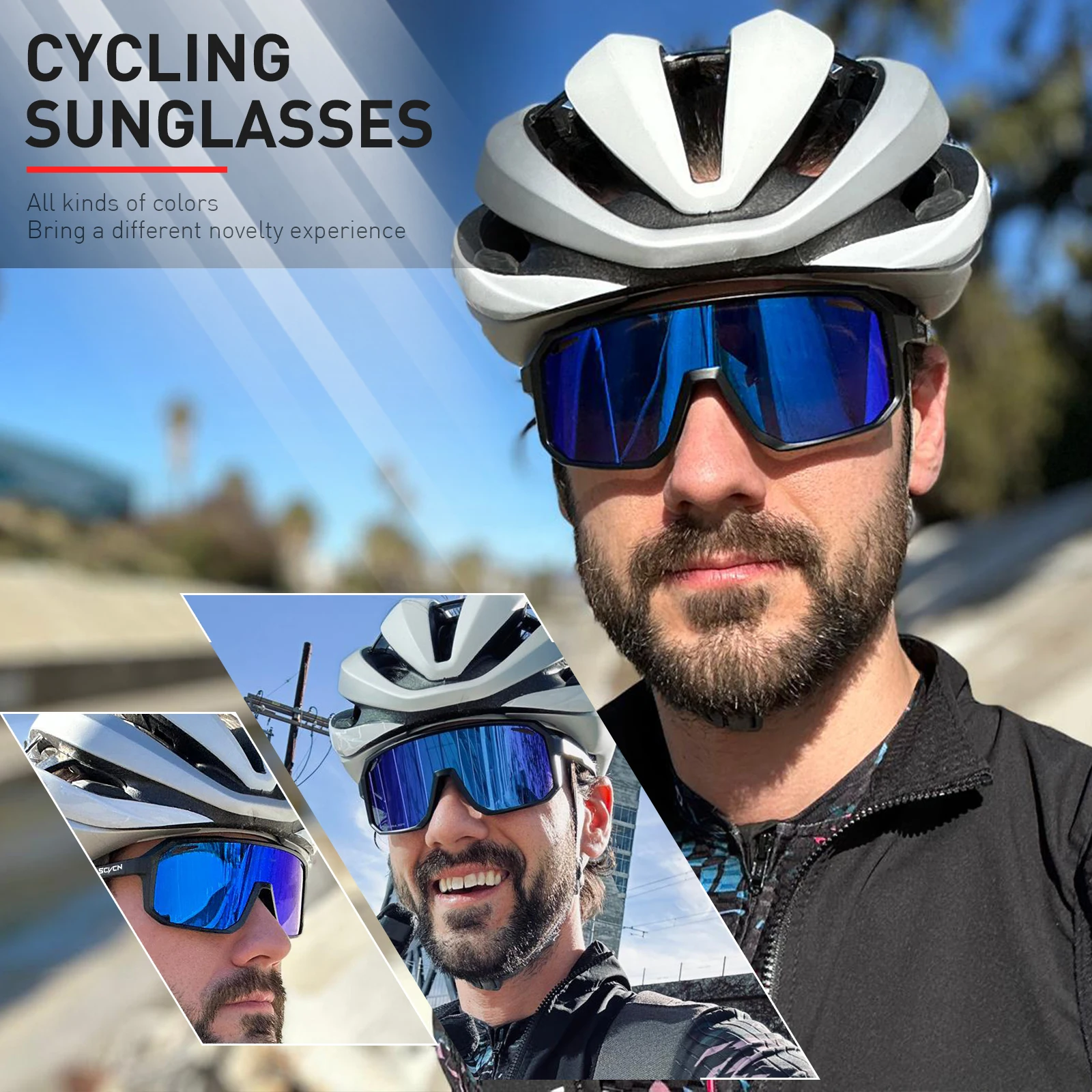 SCVCN Nieuwe Fietsen Zonnebril - Mountain Biking Sunglasses recensie en prijs